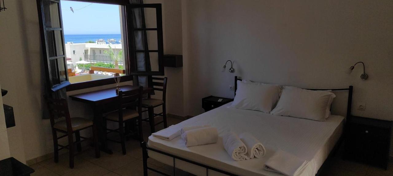 Dedalos N3 Sea View Apartment-30 Metres From The Beach Stalís Ngoại thất bức ảnh