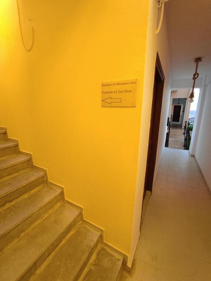 Dedalos N3 Sea View Apartment-30 Metres From The Beach Stalís Ngoại thất bức ảnh
