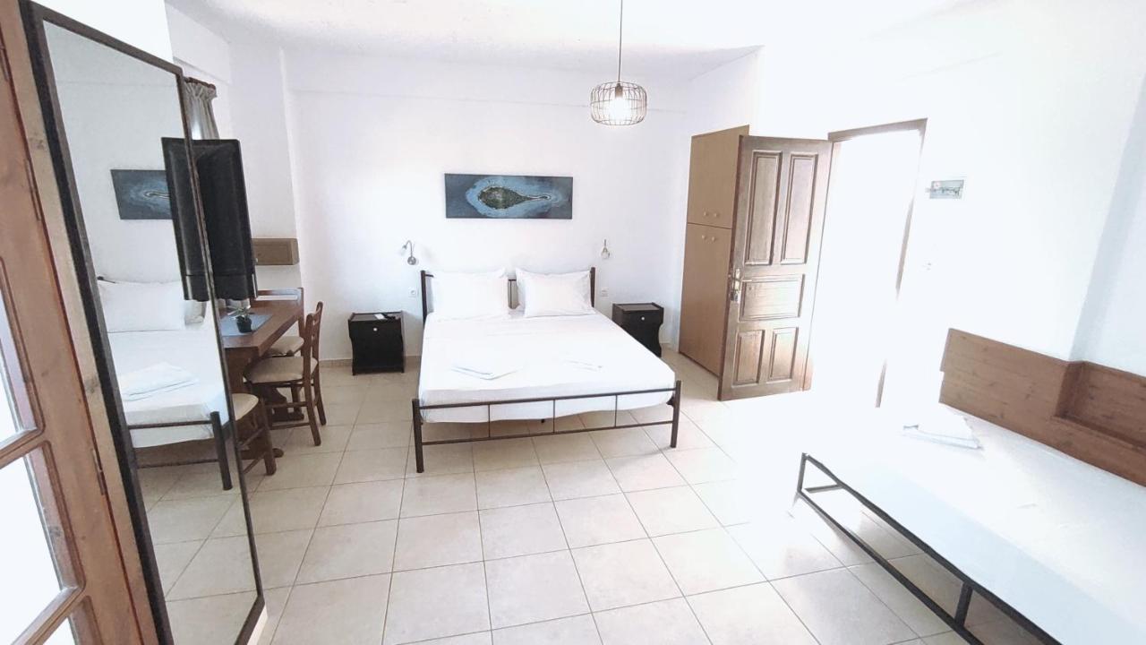 Dedalos N3 Sea View Apartment-30 Metres From The Beach Stalís Ngoại thất bức ảnh